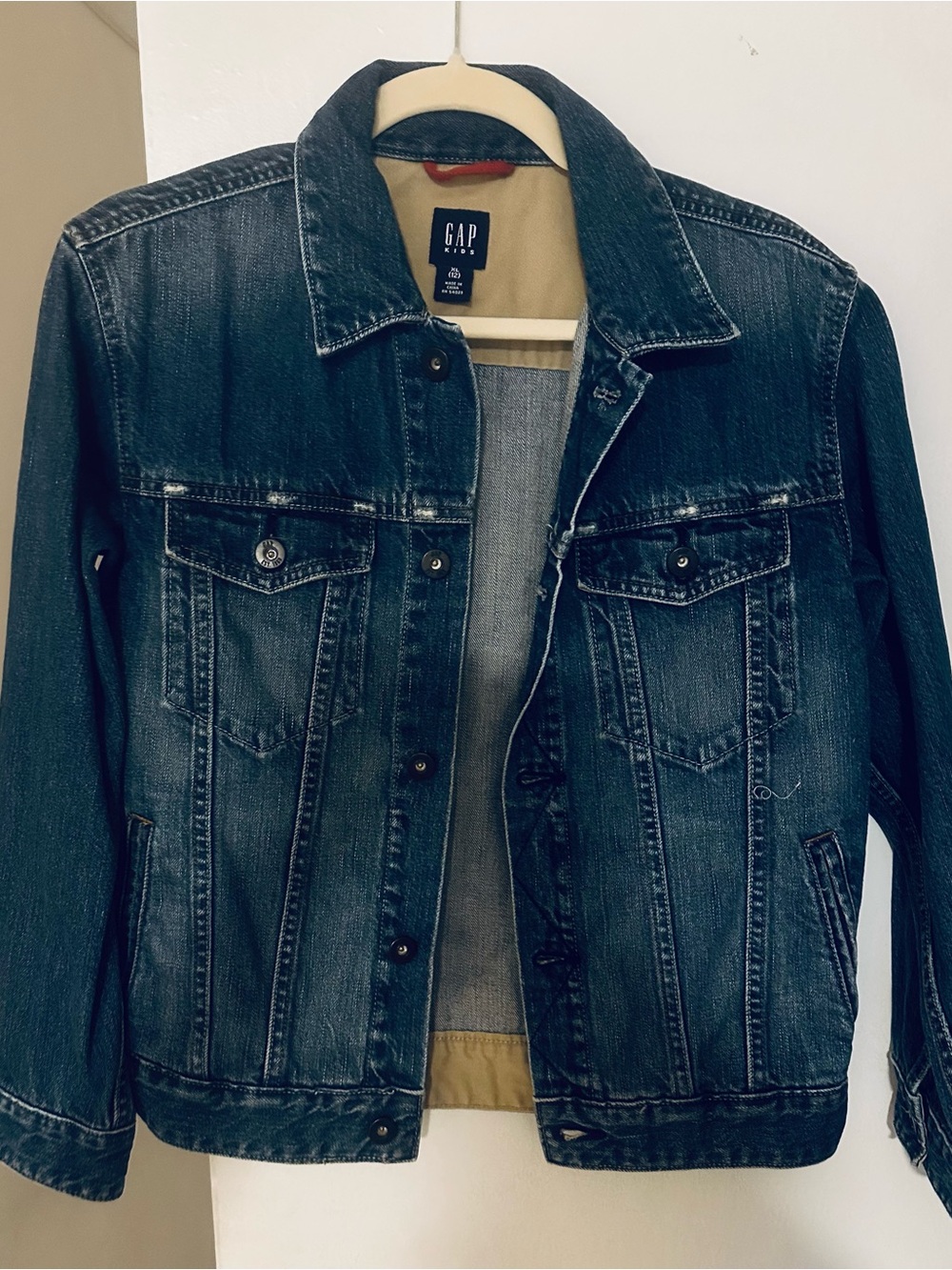 GAP Dark Indigo Denim Jacket - KIDS size 12